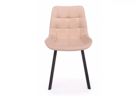 Стул на металлокаркасе Челси 360 П бежевый (zd 210) / черный np 632478