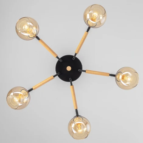 Потолочная люстра на штанге Citilux Tika CL133151 (220V, шарики)