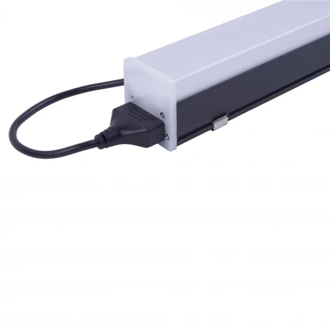 Светильник линейный светодиодный подвесной прямой 120см 4000K Uniel ULO-N10A-40W/4000K/L120 IP40 BLACK