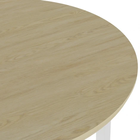 Стол придиванный Остин дуб янтарный/белый Mebelik 008954