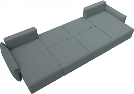 Диван П-образный Лига-051 НПБ Лонг Лига Диванов (Рогожка) арт.128687