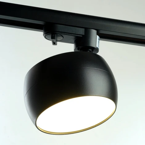 Светильник трековый однофазный Feron AL167 48551 GX70, черный (220V, круглые)