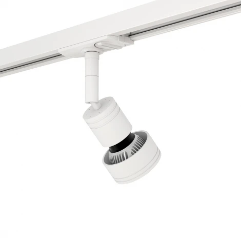 Трековый светильник однофазный 7W 220V White RAUMBERG 8126Wh (круглые)