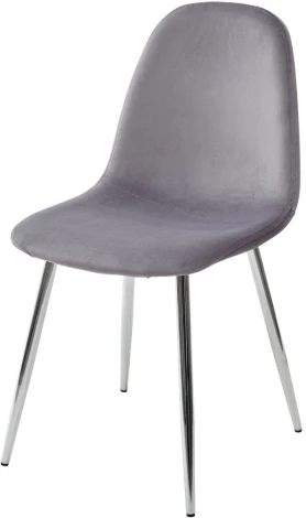 Обеденный стул M-City PESCARA UF910-05 DARK GREY, велюр