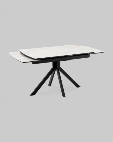 Стол Галац 120*80 см столешница стекло белое Stool Group арт.УТ000041593