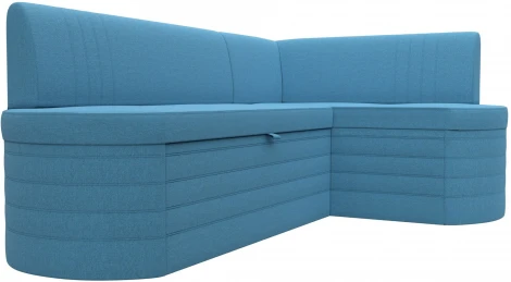 Диван кухонный угловой Токио правый угол Лига Диванов (Рогожка) арт.123240