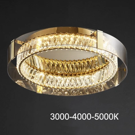 Протолочный светильник LED PERSEY D80 Amber Трех ImperiumLoft Persey01 (223746-23)