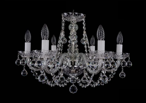 Подвесная люстра Bohemia 1406 1406/6/195/Ni/Balls