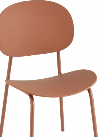 Стул Edie пластик коричневый Stool Group арт.УТ000039127