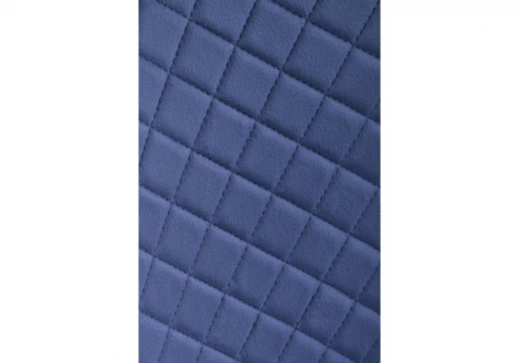 Стул Woodville на металлокаркасе Teo dark blue / black 15030