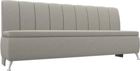 Диван кухонный прямой Кантри (Бежевый/Рогожка) Лига Диванов арт.123825