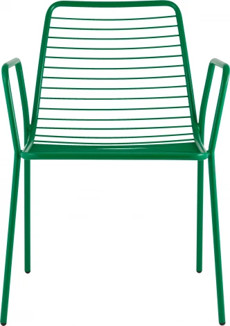Стул с подлокотниками Дели металл зеленый Stool Group (арт.УТ000039265)