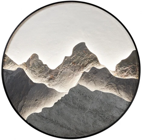 Настенный светильник Kink Light Авентин 07830-80,19 диммируемое с пультом ДУ (LED, 220V, круглые)