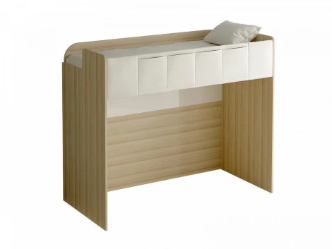 Кровать-чердак Play ОГОГО 331604 (ясень коимбра, белый)