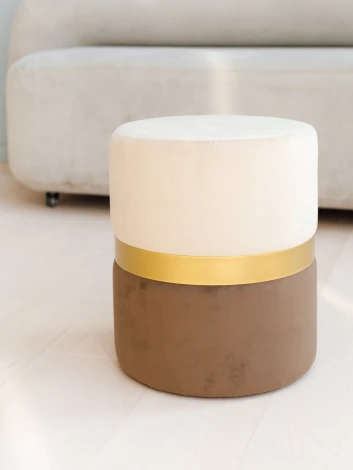 Пуф Dreambag Колорадо Бежево-Коричневый 13666