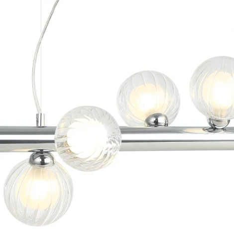 Подвесной светильник Stilfort Shardin 2165/09/08P (220V, на тросе, шарики, молекулы)