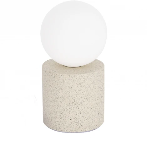 Настольная лампа ST Luce Estruzzo SL1512.504.01 Белый/Белый G9 1*5W (220V, шар)