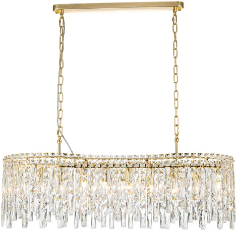 Подвесная люстра 12041/10P Gold Indigo Carletti V000443 (220V, на цепи)