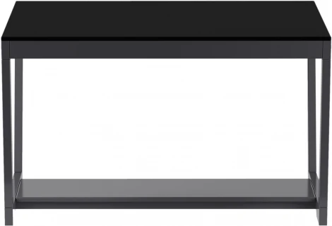 Стол журнальный BeautyStyle 1 серый графит/стекло черное от фабрики Mebelik