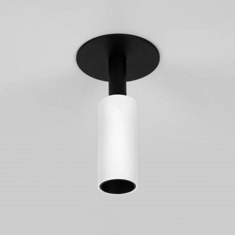 Точечный светильник встраиваемый Diffe белый/черный 8W 4200K 25039/LED (220V, круглые)