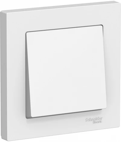 Выключатель встраиваемый одноклавишный (белый) Systeme Electric AtlasDesign ATN000112