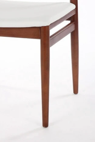 Обеденный стул Brunn Белый эко-кожа