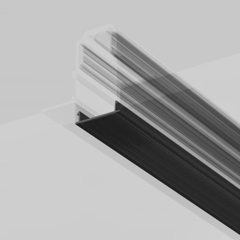 Декоративная накладка черный Maytoni Accessories for tracks Exility TRA034DO-1B