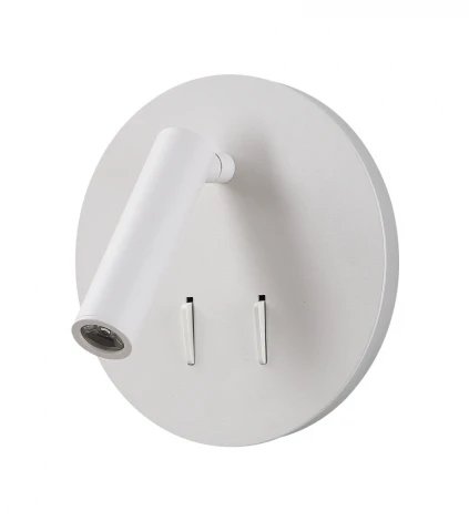 Бра для чтения Crystal Lux CLT 223 223W WH (LED, 220V, выключатель)