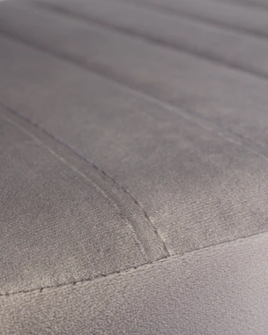 Стул барный CHARLY GOLD (серый велюр (MJ9-75))