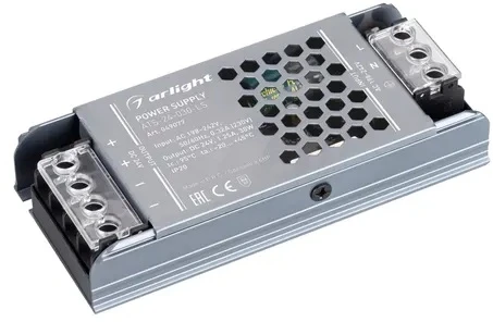 Блок питания ATS-24-030-LS (24V, 1.25A, 30W) (Arlight, IP20 Сетка, 5 лет) 049077