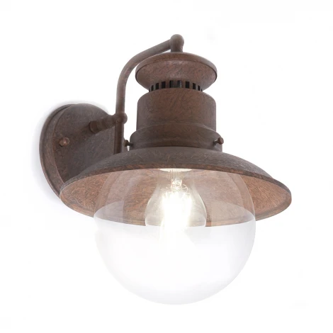 Настенный фонарь уличный Feron Барселона 11625 (220V, шар, IP44)