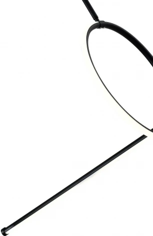 Потолочная люстра на штанге Zortes Dasy ZRS.57787.49 (LED, 220V, кольцо)