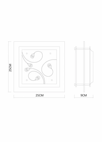 Потолочный светильник Arte Lamp Tiana A4042PL-1CC (220V)