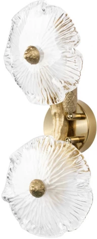 Настенный светильник Loft It Bloom 10352/2W AB (220V, цветы, ветки)