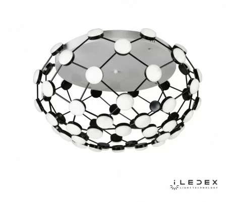 Потолочная люстра iLedex Starfall 8327 CR+WH (220V, шар)