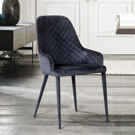 Стул Douglas, бархат чёрный Top Concept DOUGLAS 2001000000265