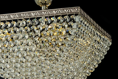 Потолочная люстра Arti Lampadari Nobile E 1.3.30.502 N (220V, хрусталь)