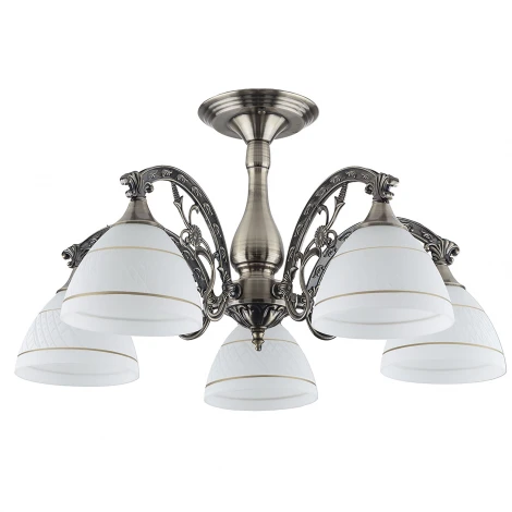 Потолочная люстра IDLamp Drina 290/5PF-Oldbronze