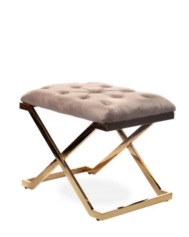 Банкетка-оттоманка золото MY iNTERNO Milan MYB-20G