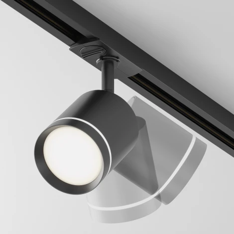 Трековый светильник Orlo Unity 4000K 5Вт 120° LED (однофазный) Maytoni Technical TR085-1-5W4K-B (220V, круглые)