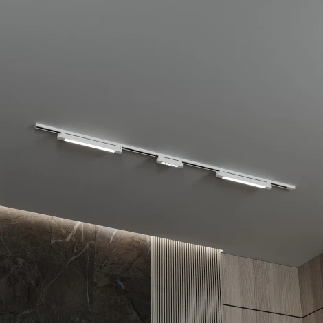 Трековая система в сборе однофазная накладная 220V 58W Hesby Lighting Skylite HSBL_kompl_S010_NI2W3K