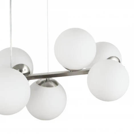 Подвесная люстра MyFar Aerton MR2941-10P (220V, на тросе, шарики)