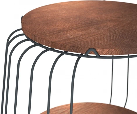 Столик журнальный Sheffilton SHT-CT70 кариф/антрацит