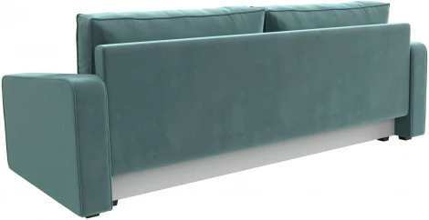 Диван прямой Лига-009 (Бирюзовый/Велюр) Лига Диванов арт.118041