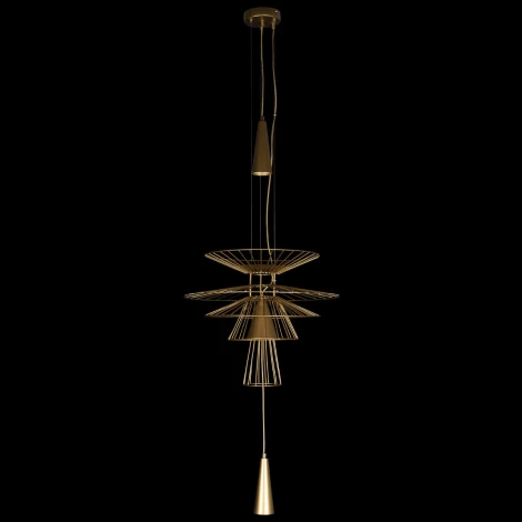 Подвесной светильник Star 10141/400 Loft It (220V, на тросе, круглые, летающая тарелка)