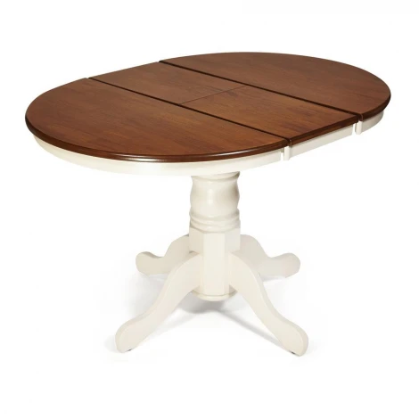 Стол NAVARRESE (mod. E-R36R+12AV NMO-2A) rustic oak (дуб) (дерево гевея/мдф)