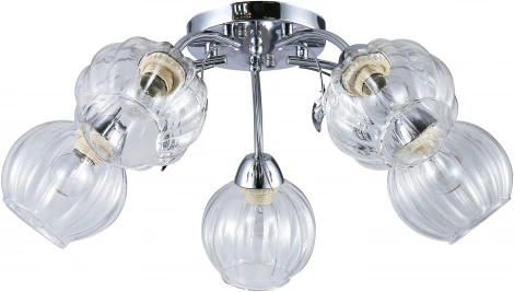 Люстра потолочная Rihanna 1175/5P E27*40W Chrome