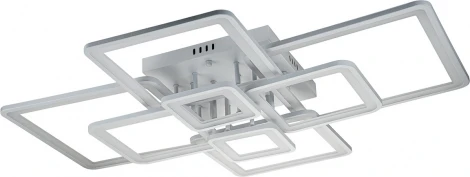 Потолочная люстра Escada Plain 10286/8 LED*240W White (ночной режим, 220V, пульт управления)