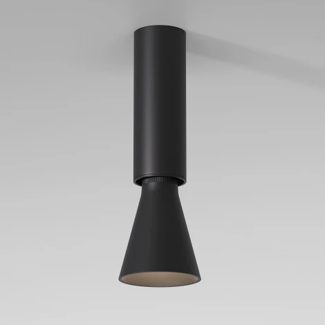 Светильник накладной светодиодный Elektrostandard Piks 25107/LED 7W 4000К черный (220V, круглые)