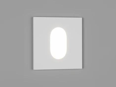 Подсветка для ступеней лестницы/пола DesignLed FLOOR S GW-S612-3-WH-NW Белый 3Вт 4500К